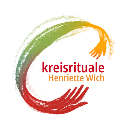 kreisrituale Henriette Wich Logo mit zwei Händen im Kreis